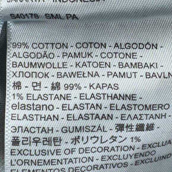 Levis 511 Jeans Mens 32x34 Dark Blue Denim Slim Fit Stretch Straight Leg Skater - Picture 10 of 14